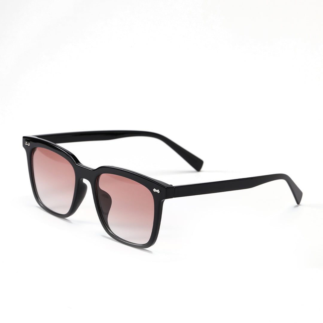 Dame quadratisk solbrille med elegant skilpadde-ramme Skanto