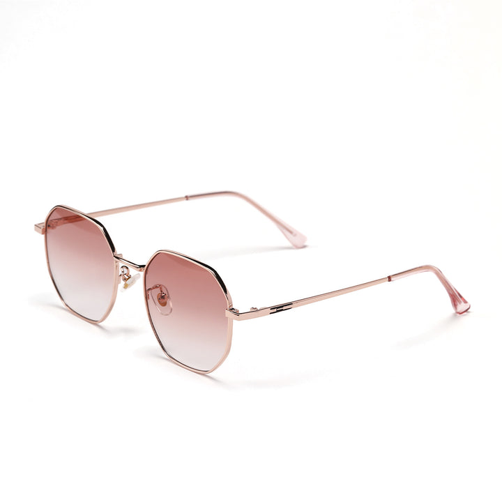 Dame moteriktig solbrille med oval ramme og polarisert glass Skanto