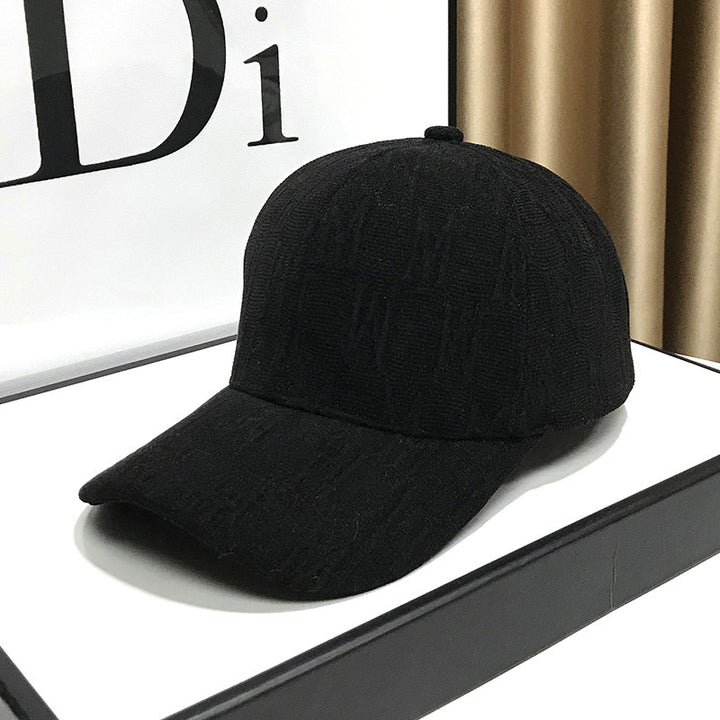 Kvinnenes Teksturert Stoffer Baseballcap Skanto