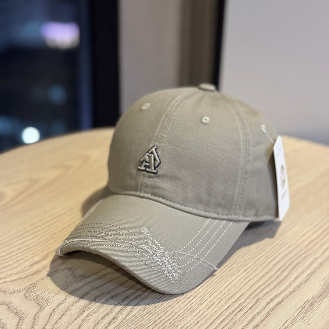 Herre Klassisk Casual Bomull Baseballcaps Skanto