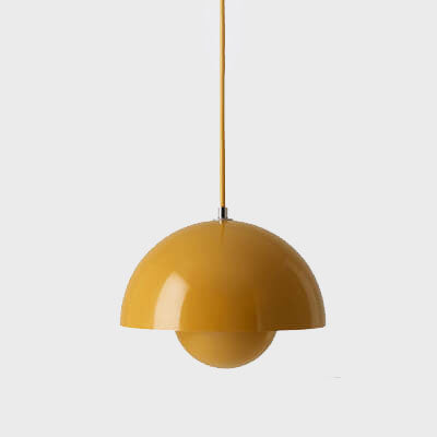 Skanto | Nordic Macaron 1-Ly Half-Sirkel Kuppel Pendellampe