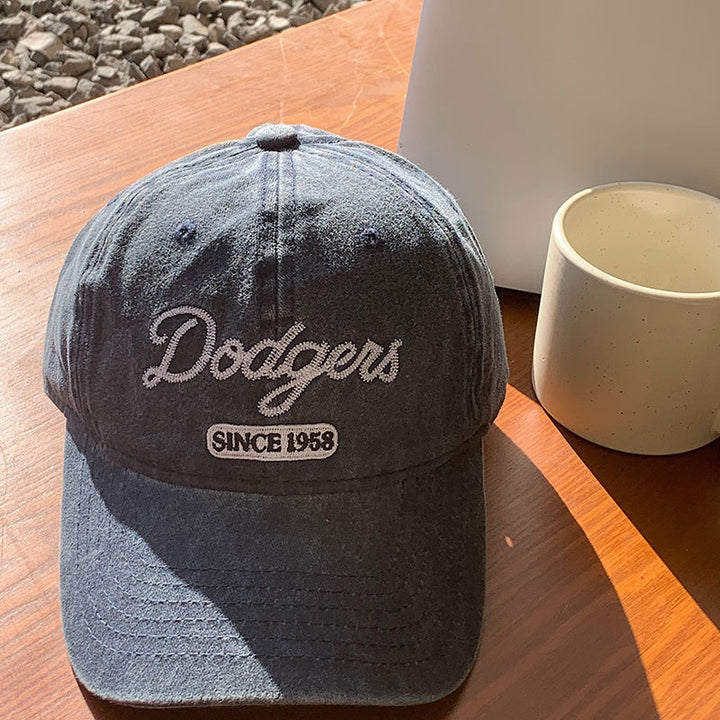 Kvinnes Vintage-Inspirert Bomulls Baseball Cap Skanto