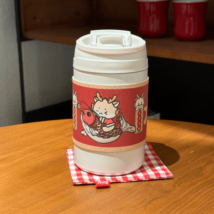 Dame Isolert kaffe-kopp med elegant design og sikkert lokksystem Skanto