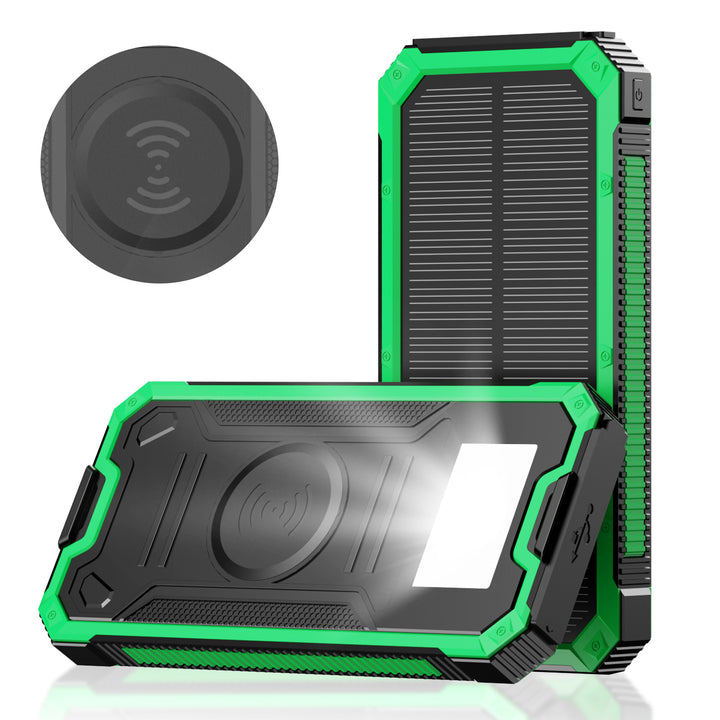 Solar-Powerbank med hurtiglading Skanto