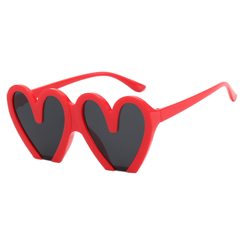 Dame hjerteformet solbrille Skanto 1780928954