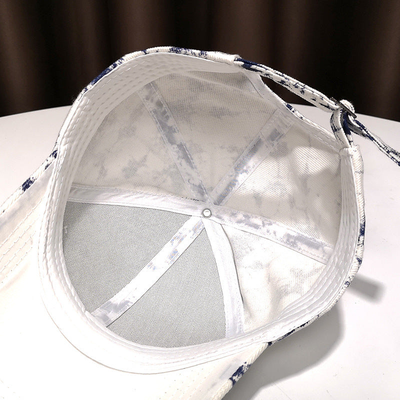 Kvinnelig Stilig Spruttrykk Baseball Caps Skanto