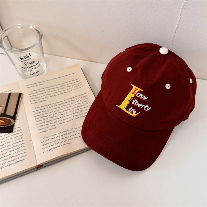 Kvinne Bomull Justerbar Brodert Baseball Cap Skanto