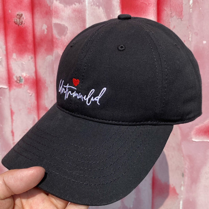 Kvinnenes broderte justerbare caps Skanto
