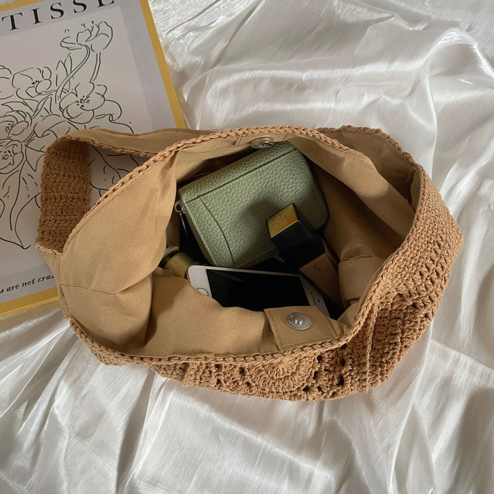 Håndknyttede shoppingveske Skanto