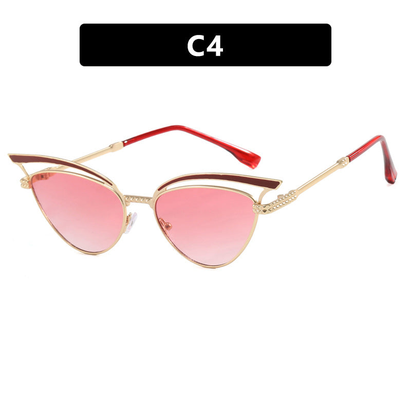 Dame Cat-Eye Briller med filigran designelement Skanto
