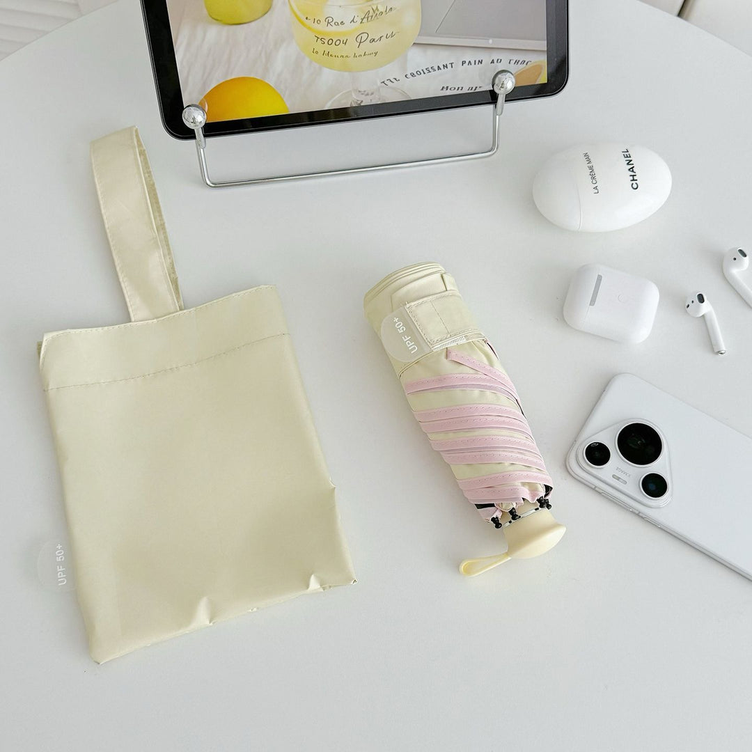 Damer sammenleggbar handlebag med UV-beskyttelse Skanto