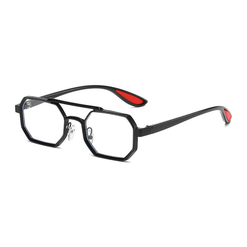 Damer moteriktig designer-solbrille med eksklusiv åttkantet ramme Skanto