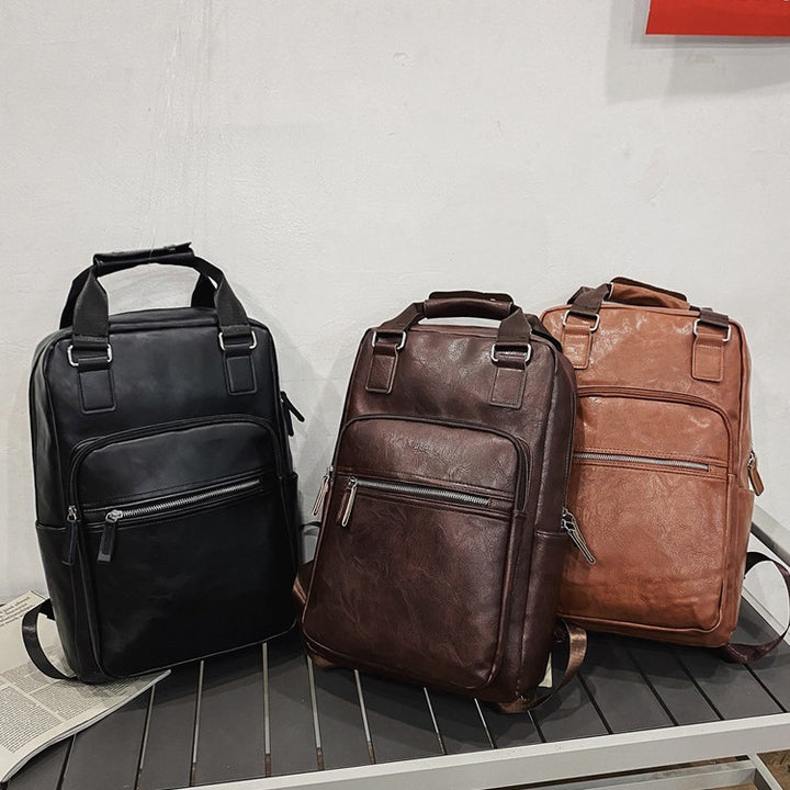 Elegant Rucksack aus hochwertigem Leder Skanto