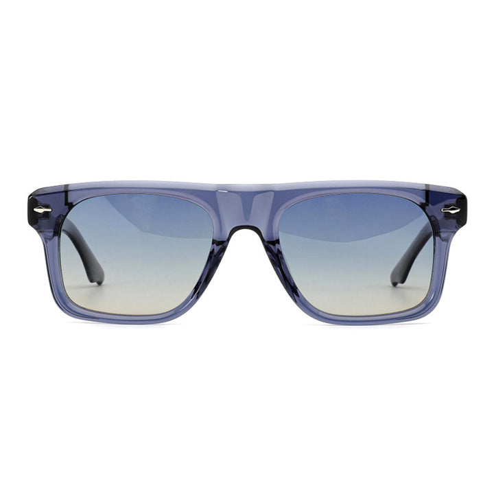 Damer moteriktig solbrille i elegant skilpaddedesign Skanto