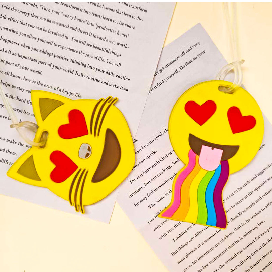 Unisex Bag Tag i Emojidesign Skanto