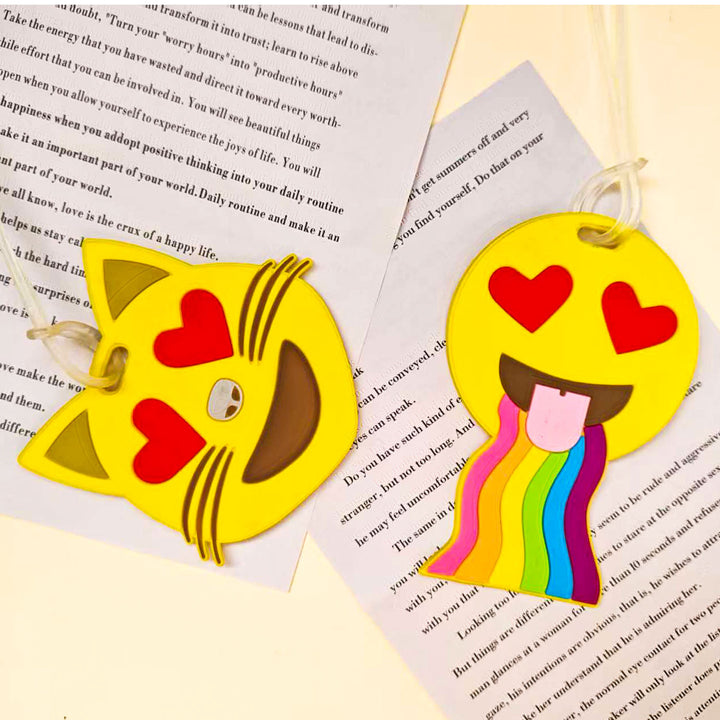 Unisex Bag Tag i Emojidesign Skanto