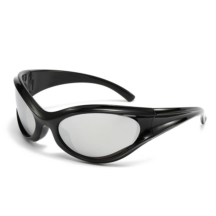 Dame sporty solbriller med aerodynamisk design og UV-beskyttelse Skanto