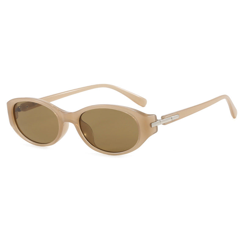 Damen cat-eye solbrille med robust ramme og polariserte linser Skanto