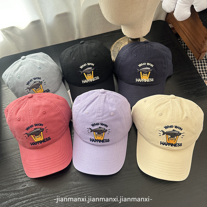 Kvinnelig Casual Grafisk Baseball Caps Skanto