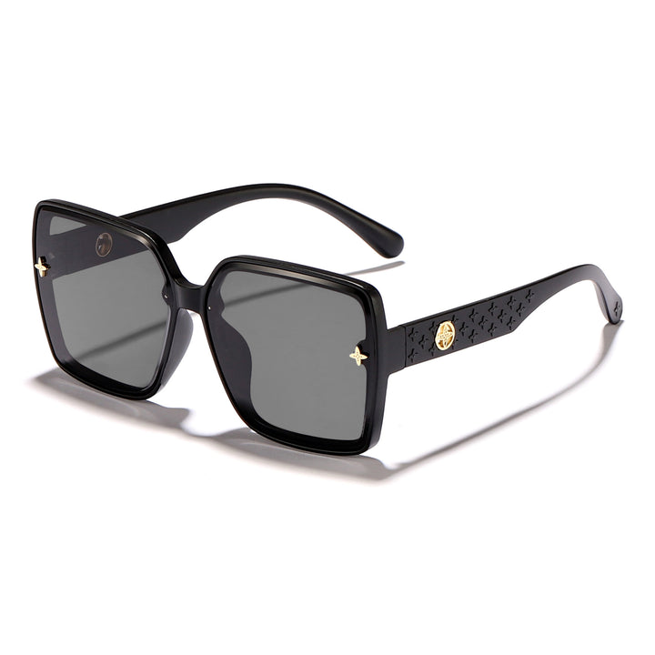 Dame oversized kvadratisk solbrille med elegant design Skanto