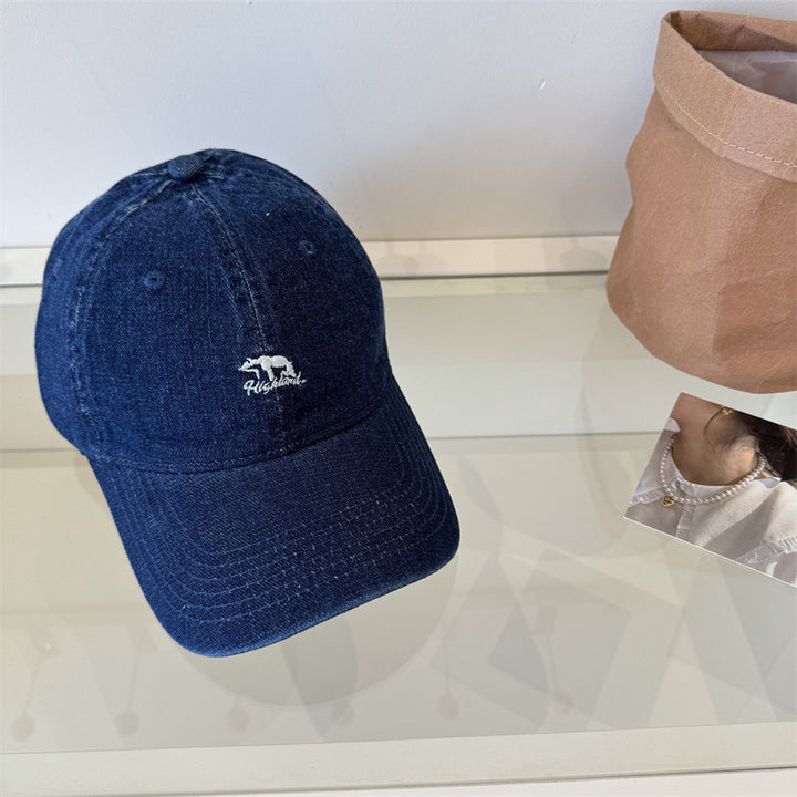 Kvinners klassiske denim baseball caps Skanto