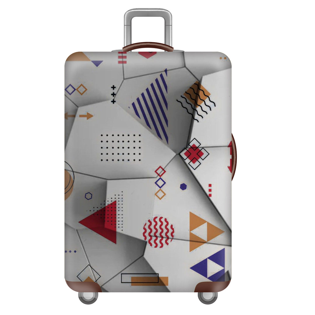 Unisex nan robuster Hartschalen-Trolley med polykarbonat-ytter skall og bilmerke-motif Skanto