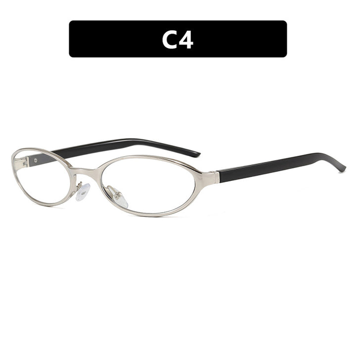 Dame elegant solbrille med beskyttende UV-filter og smal ramme Skanto