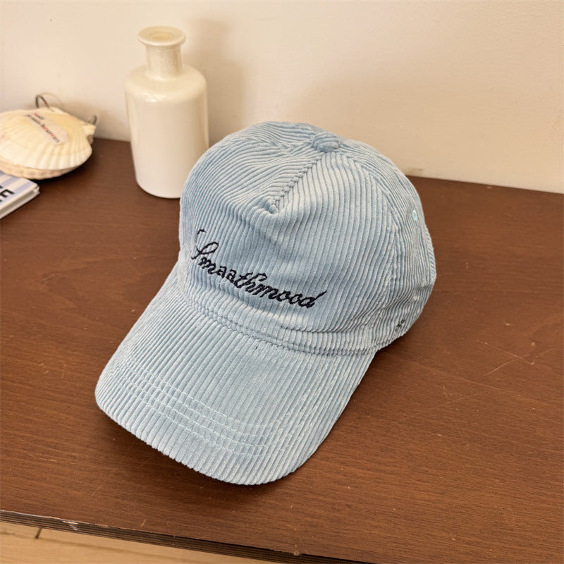 Kvinnenes Fløyelsaktige Teksturerte Baseballcaps Skanto