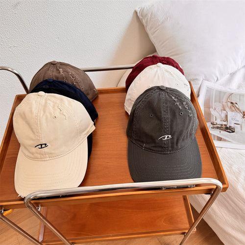 Herre Slitt Bomulls Baseball Caps Skanto