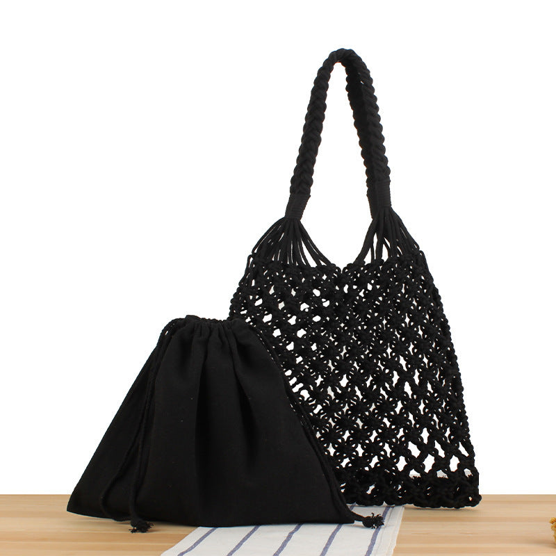 Netting bag with integrated bag Skanto