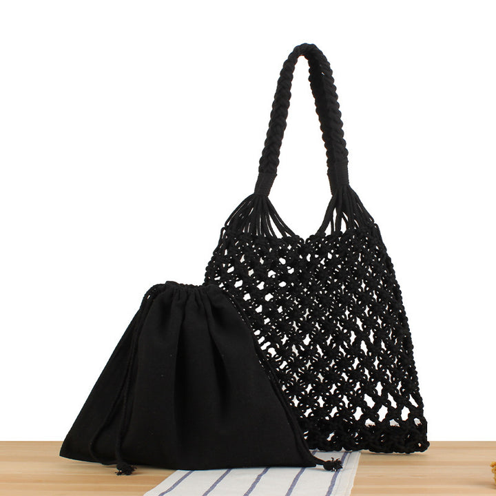 Netting bag with integrated bag Skanto