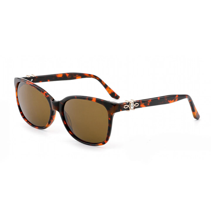 Damen vintage solbrille med uvanlig design og UV-beskyttelse Skanto