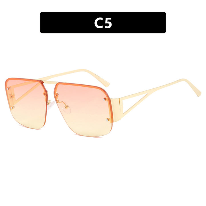Damer optisk brille med elegant, geometrisk design og høykvalitets metallramme Skanto