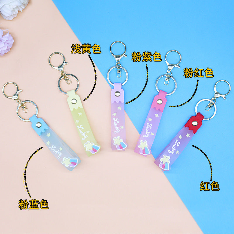 Unisex Cartoon Charm Keychain Skanto