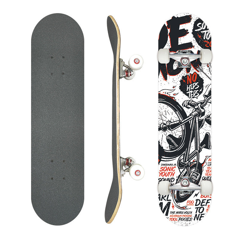 Grafisk Kunstnerisk Skateboard Skanto