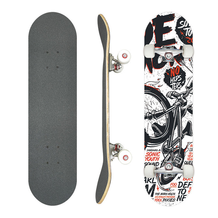 Grafisk Kunstnerisk Skateboard Skanto