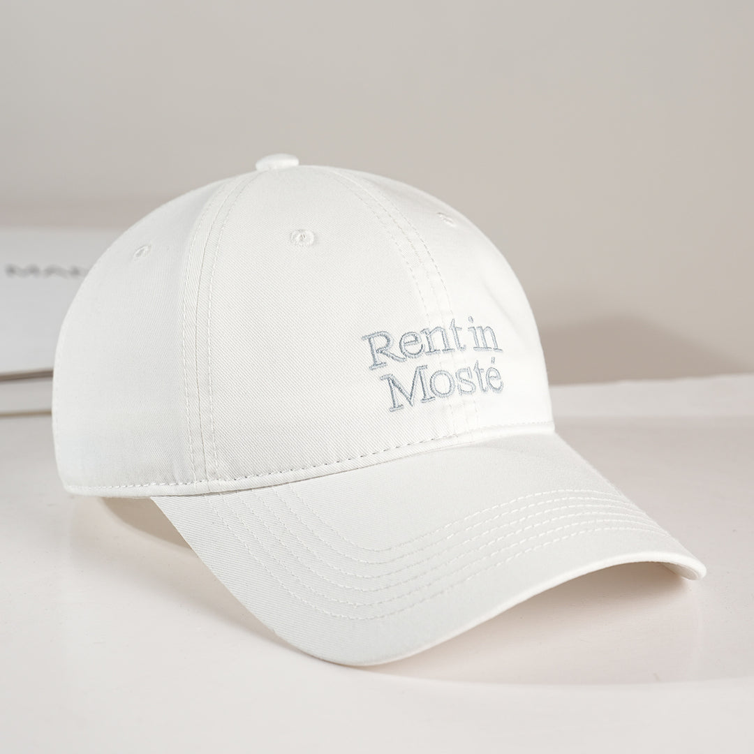 Dame bomull baseball cap med brodert Skanto tekst