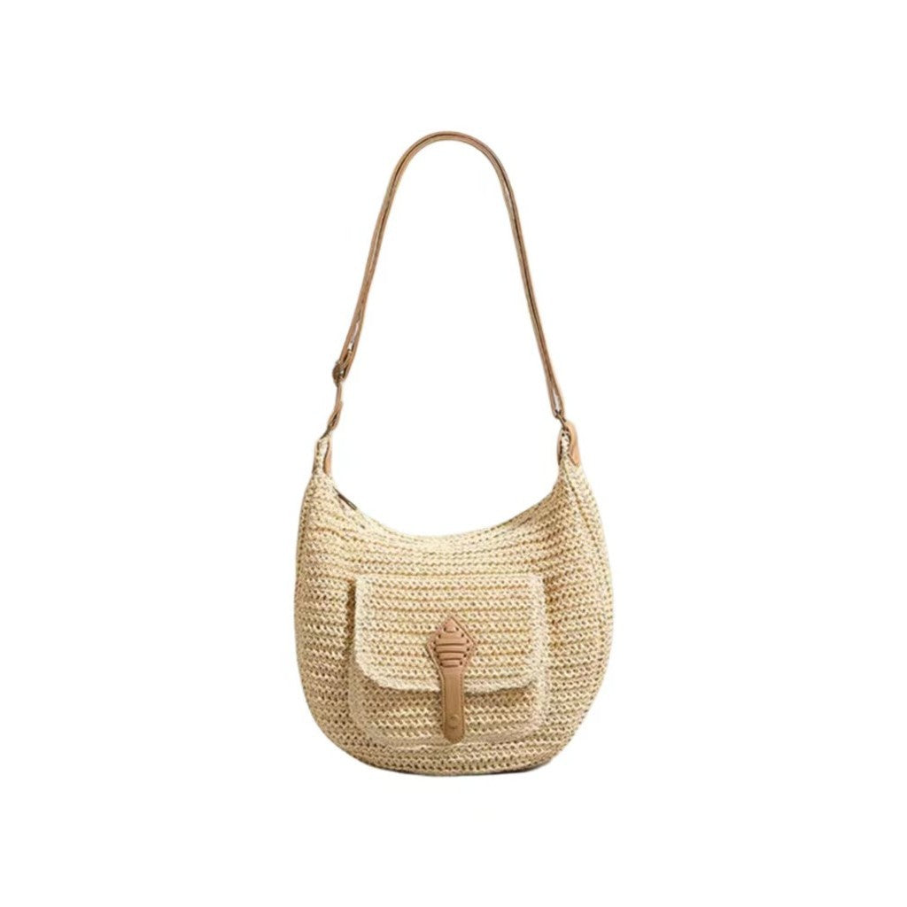 Håndlagd skulderveske i moderne boho-stil Skanto