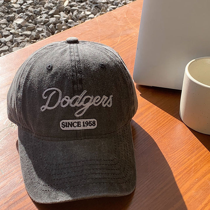 Kvinnes Vintage-Inspirert Bomulls Baseball Cap Skanto