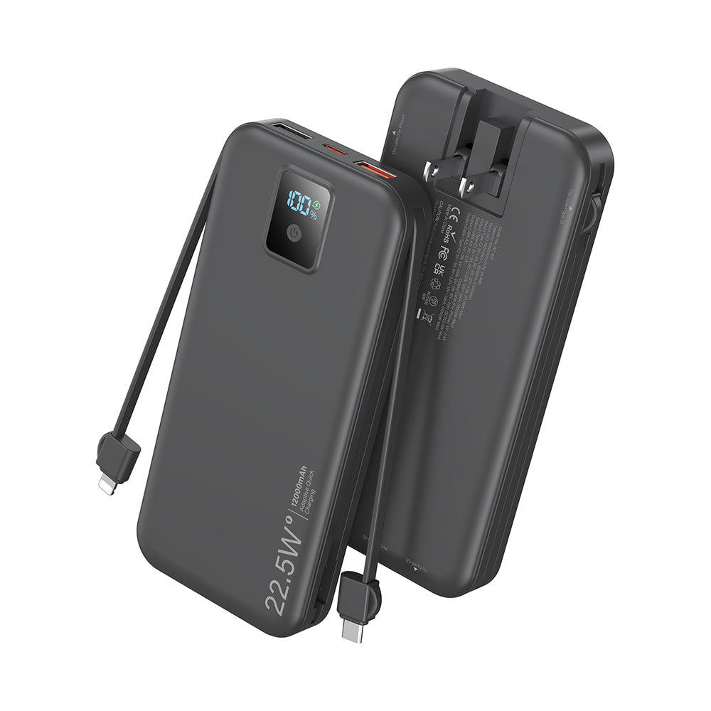 Powerbank med høy kapasitet Skanto