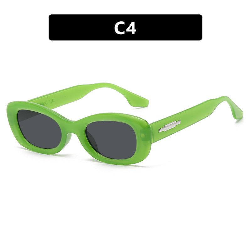 Dame moteriktig solbrille i trendy retro-stil med UV-beskyttelse Skanto