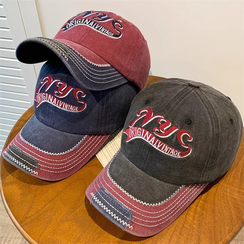 Men's Embroidered Vintage Cap Skanto
