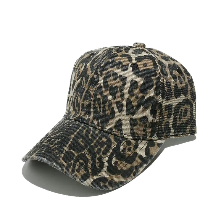 Kvinnenes stilige dyreprint baseball cap Skanto