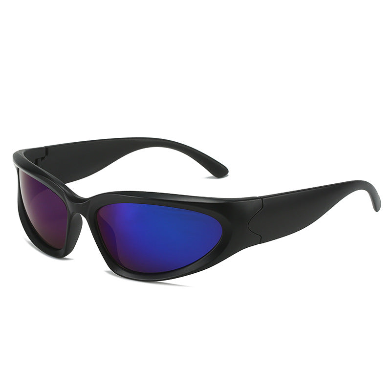 Dame sporty solbriller med ergonomisk design og polariserte glass Skanto