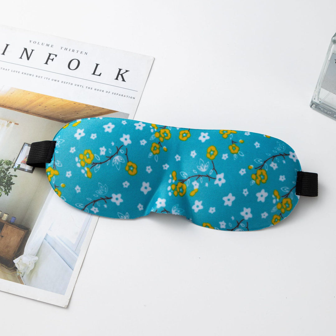 Unisex nan lysblokkende reise-maske med termoplastisk nylonhylse og bredt komfortbånd Skanto