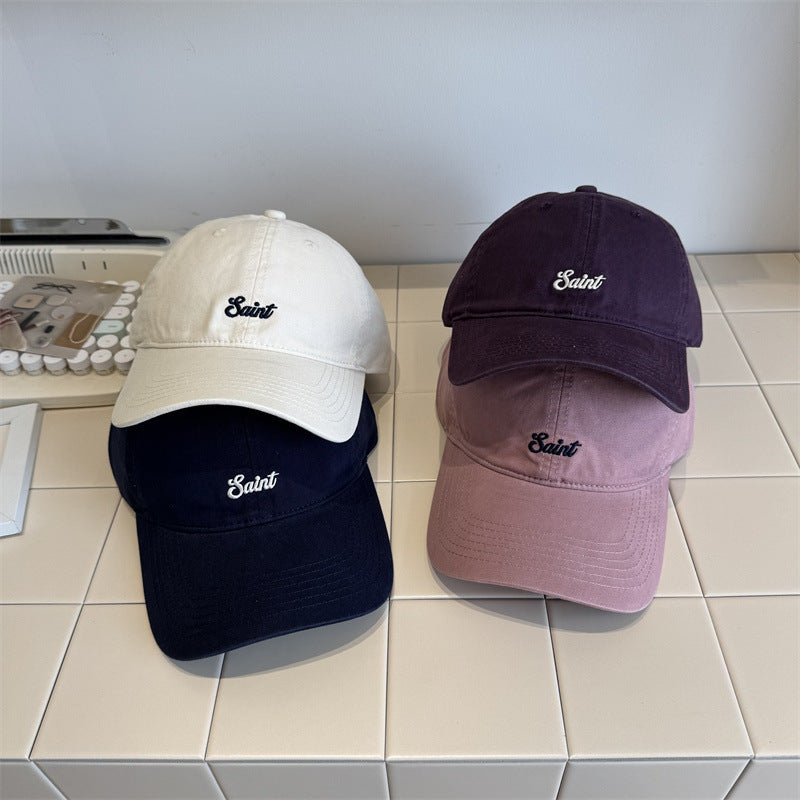 Kvinners vintage-inspirerte avslappede twill-cap Skanto