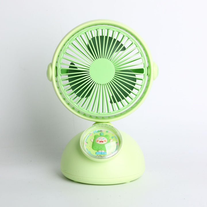 Unisex Bærbar Mini-Ventilator med kreativt design og Spilleur-funksjon Skanto