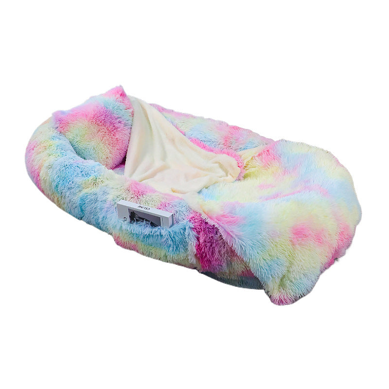 Plush Kose Hundeseng