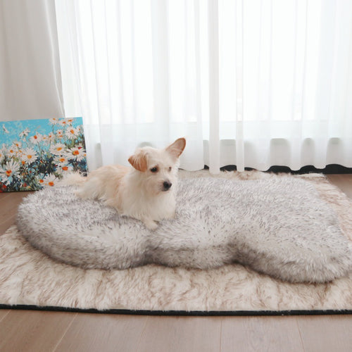 Luksuriøs kunstpels hundefilt