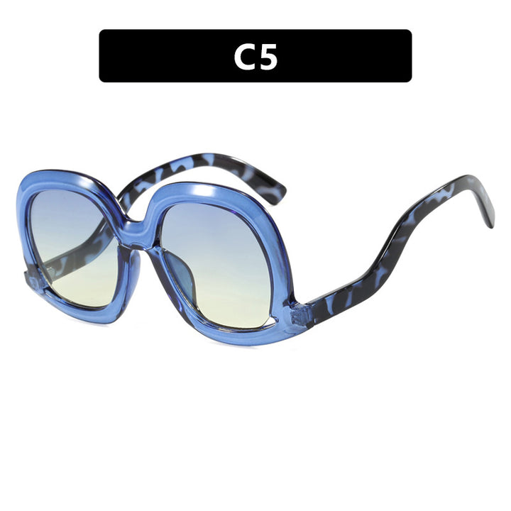Dame oversized solbrille med moderne design Skanto